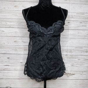lady cameo lingerie • 1980s sheer bodysuit